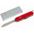 Нож перочинный Victorinox Recruit, 84 мм, 10 функций, рукоять пластик, красный