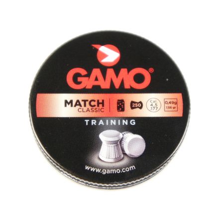 Пули Gamo Match 4,5 мм, 0,49 грамм, 250 штук