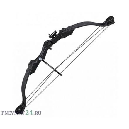 Детский блочный лук Man Kung MK-CB010, 11 кг, 84 см (черный)